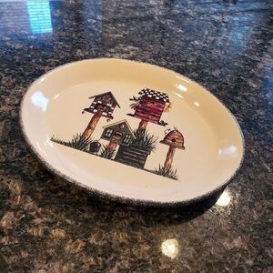 Home & Garden Oval Serving Dish